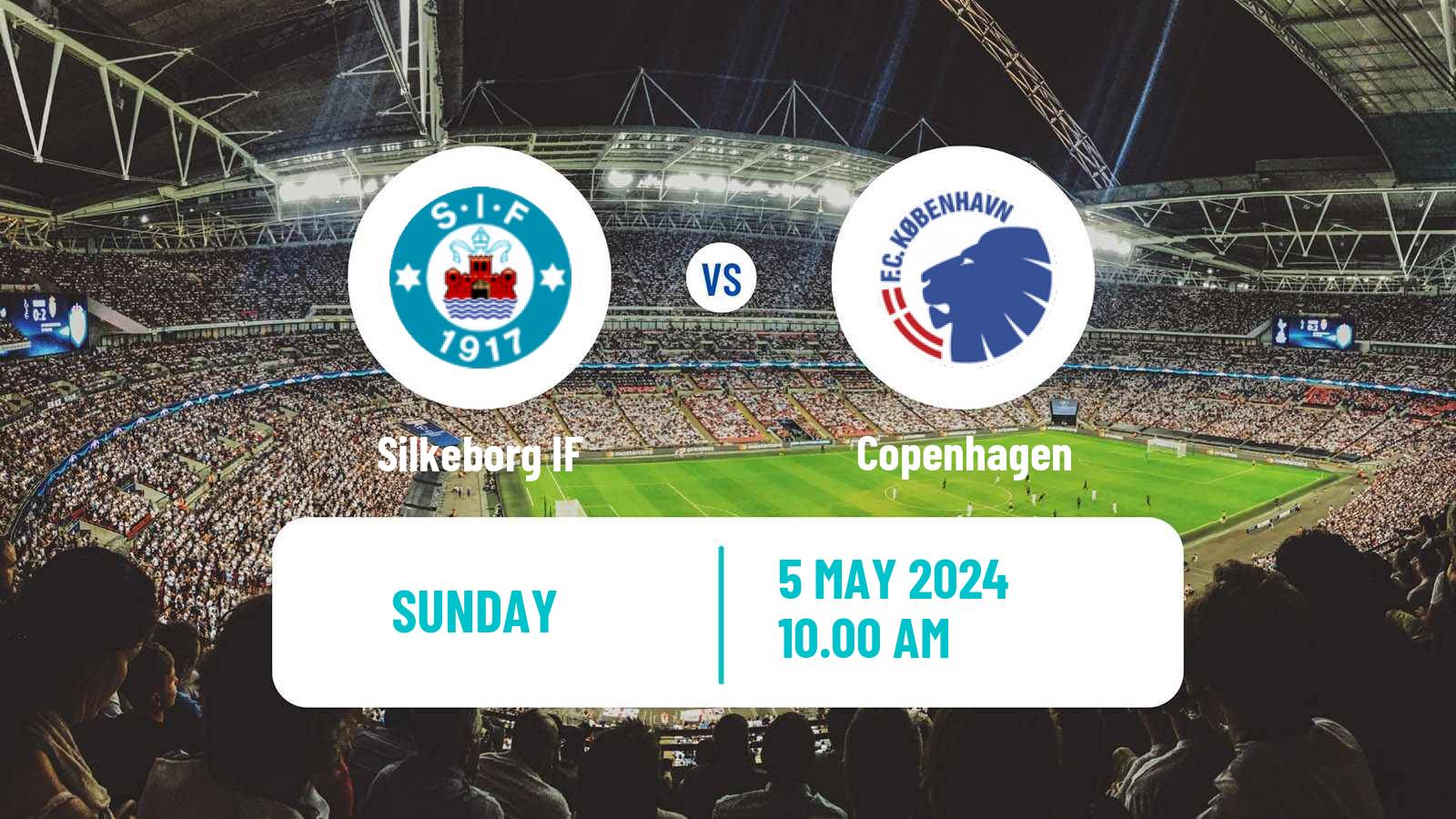 Soccer Danish Superliga Silkeborg IF - Copenhagen