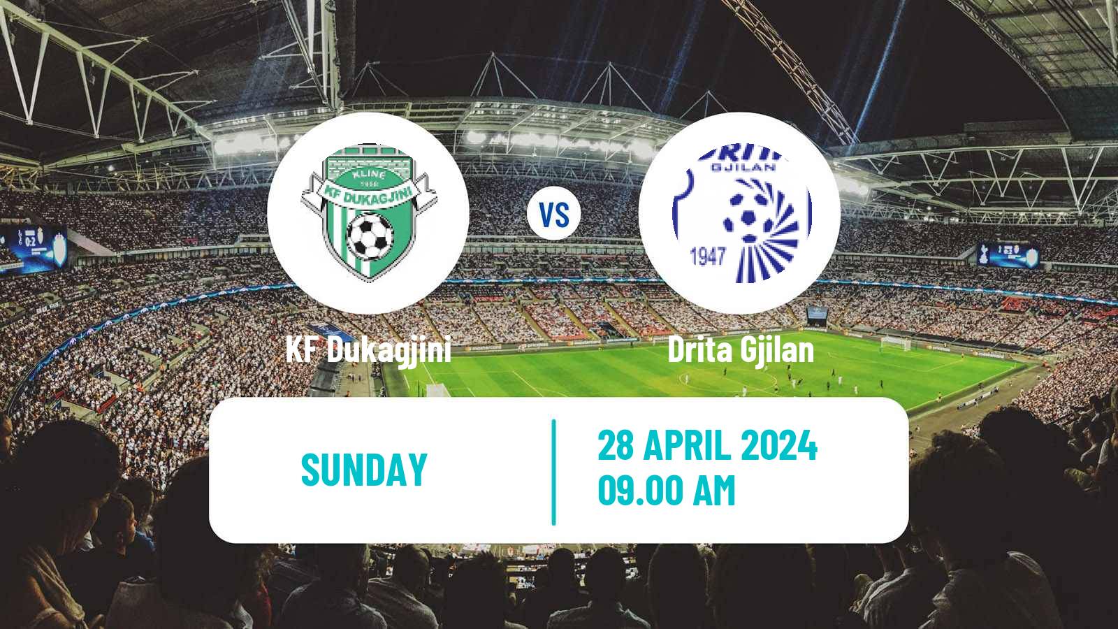 Soccer Kosovo Superliga Dukagjini - Drita Gjilan