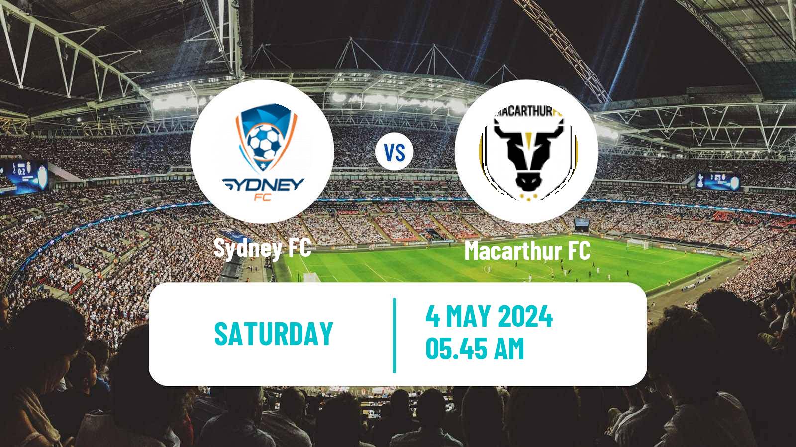 Soccer Australian A-League Sydney - Macarthur FC