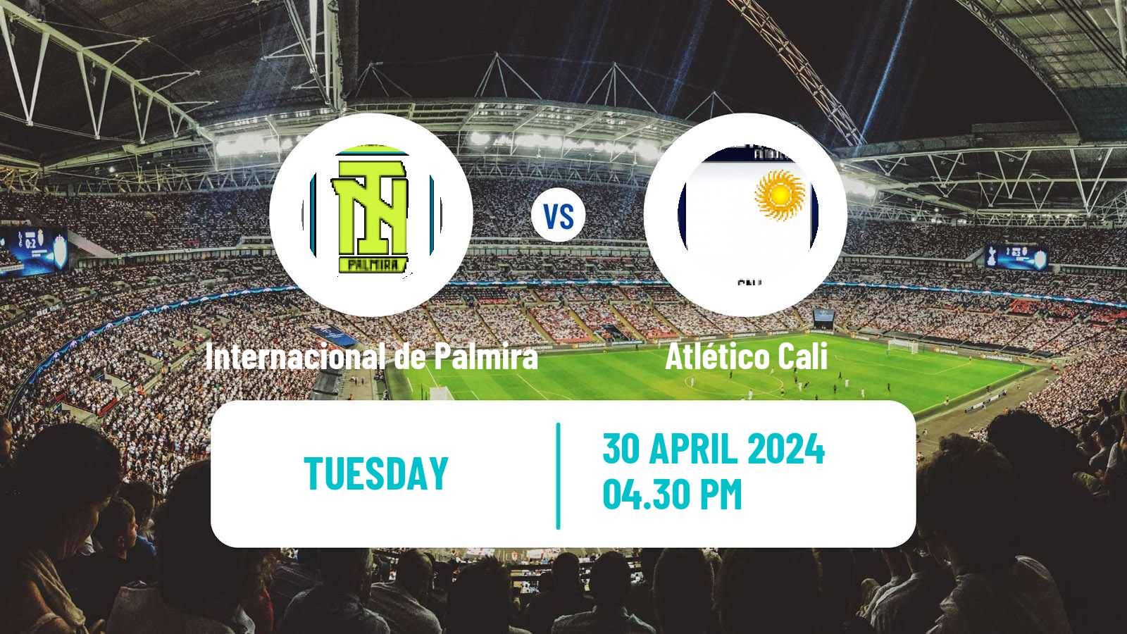 Soccer Colombian Primera B Internacional de Palmira - Atlético Cali