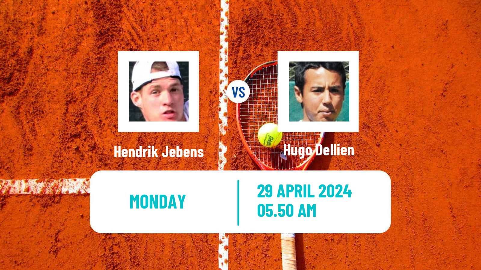 Tennis Cagliari Challenger Men Hendrik Jebens - Hugo Dellien
