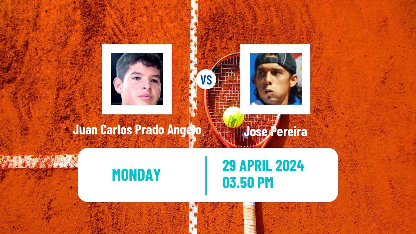 Tennis Porto Alegre Challenger Men Juan Carlos Prado Angelo - Jose Pereira