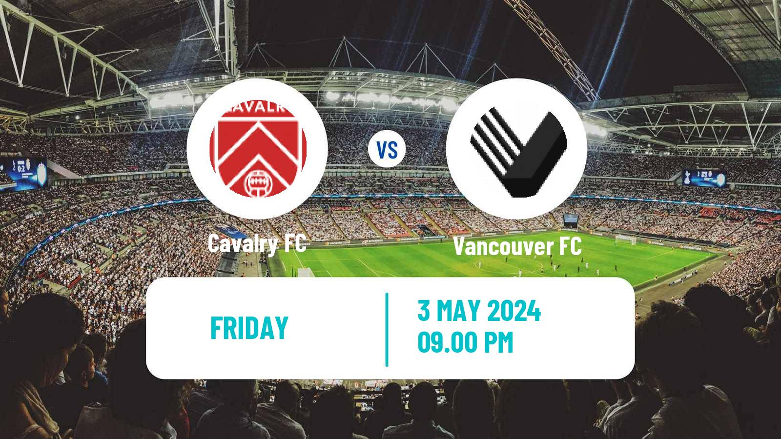 Soccer Canadian Premier League Cavalry - Vancouver FC