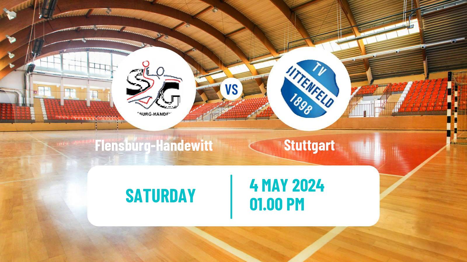 Handball German Bundesliga Handball Flensburg-Handewitt - Stuttgart
