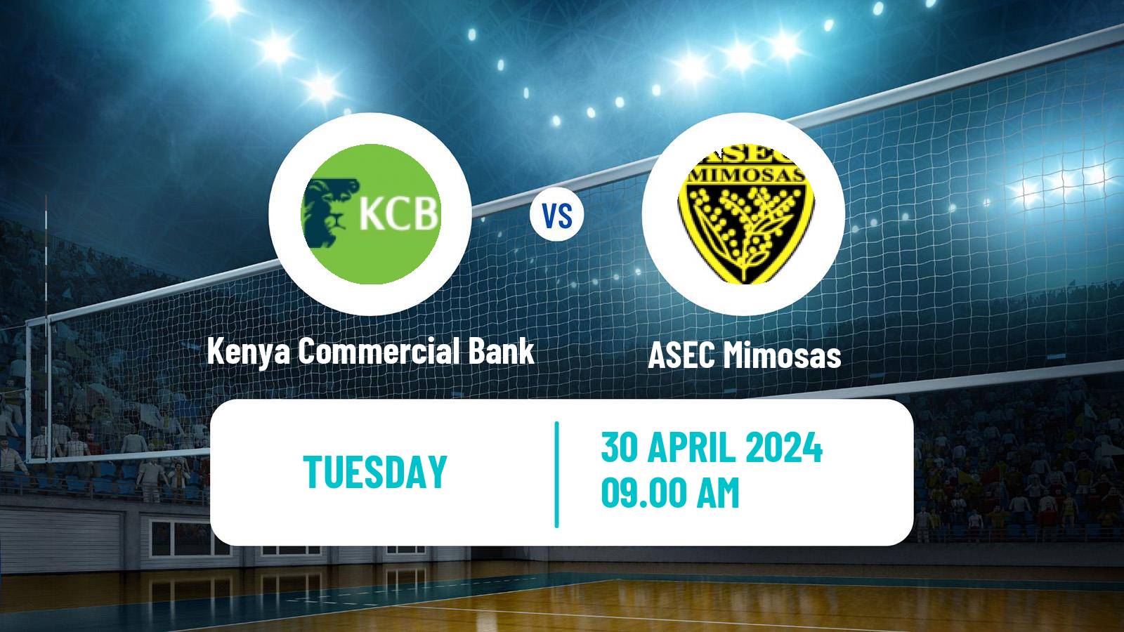 Volleyball African Club Championship Volleyball Women Kenya Commercial Bank - ASEC Mimosas