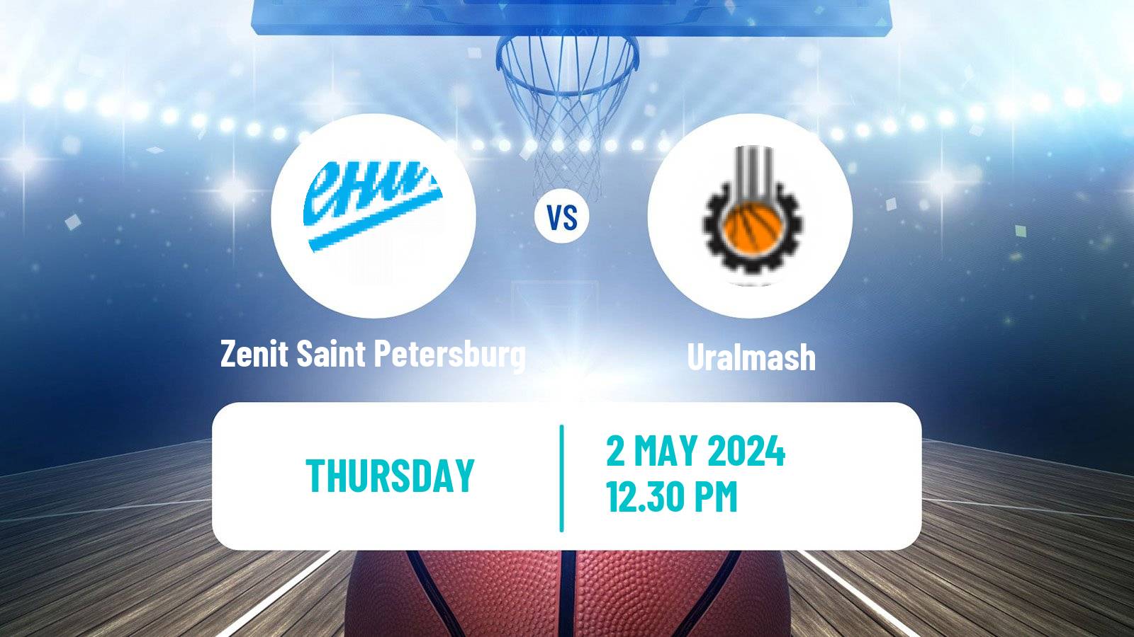 Basketball VTB United League Zenit Saint Petersburg - Uralmash