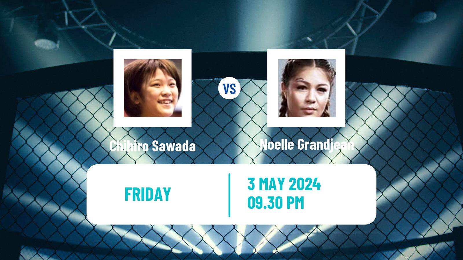 MMA Atomweight One Championship Women Chihiro Sawada - Noelle Grandjean