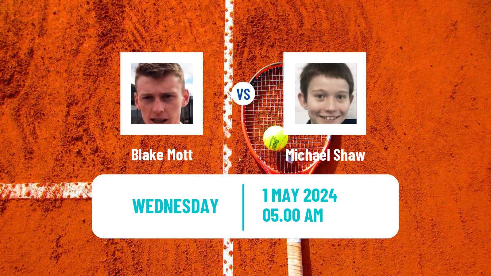 Tennis ITF M25 Nottingham 7 Men Blake Mott - Michael Shaw