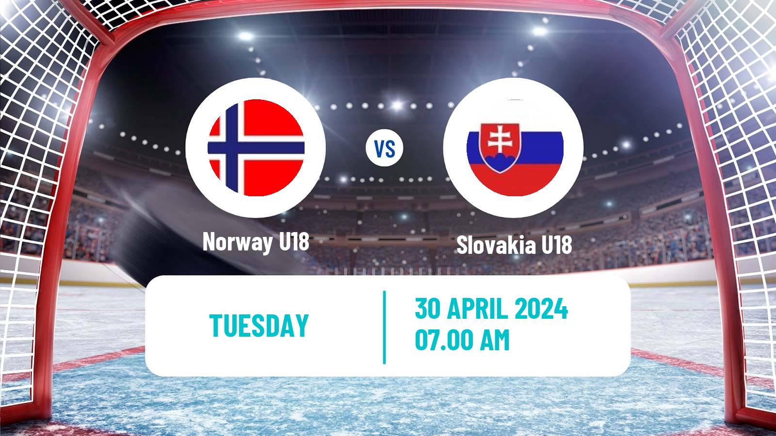 Hockey IIHF World U18 Championship Norway U18 - Slovakia U18