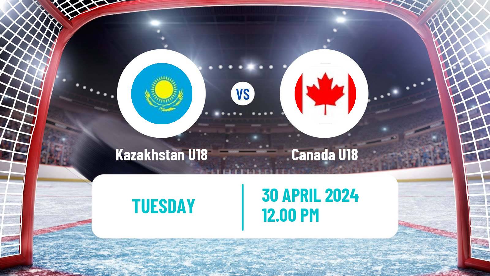 Hockey IIHF World U18 Championship Kazakhstan U18 - Canada U18
