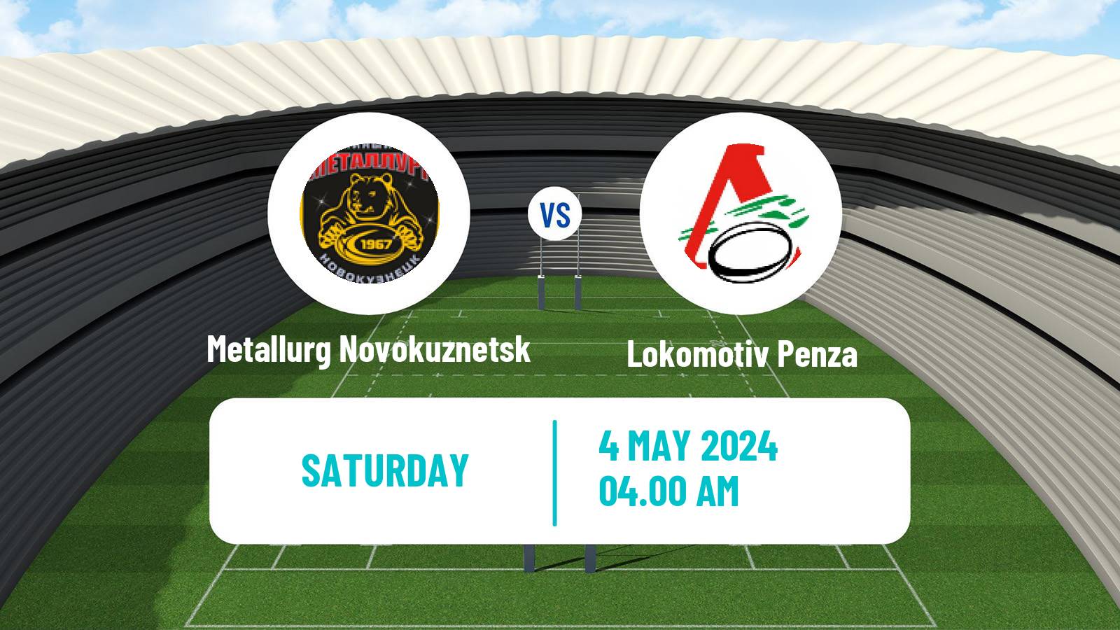 Rugby union Russian Premier League Rugby Metallurg Novokuznetsk - Lokomotiv Penza