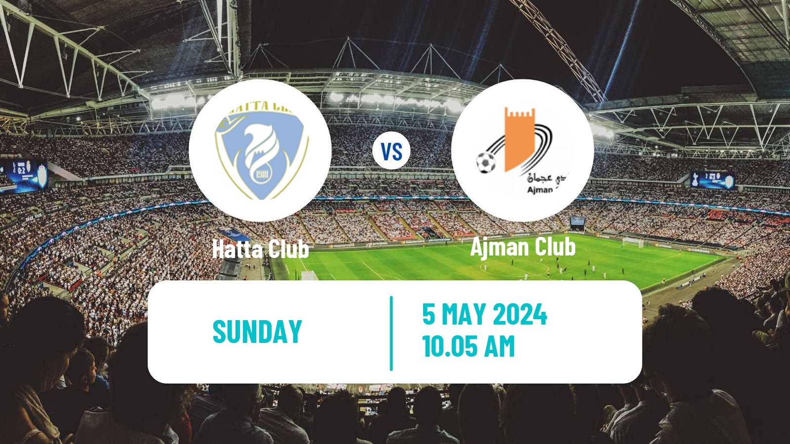 Soccer UAE Football League Hatta - Ajman Club