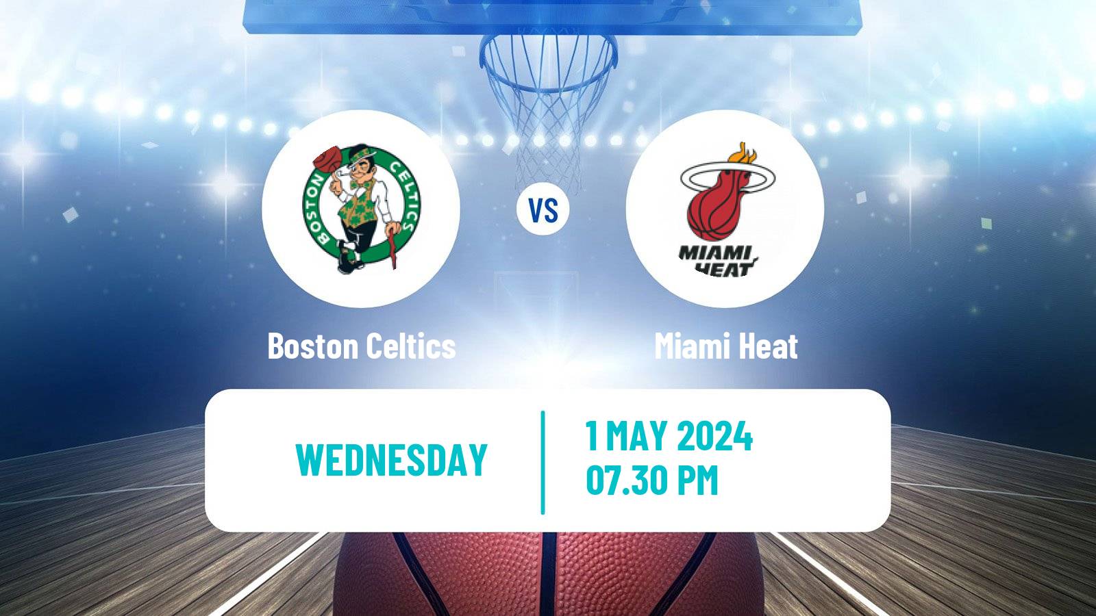 Basketball NBA Boston Celtics - Miami Heat