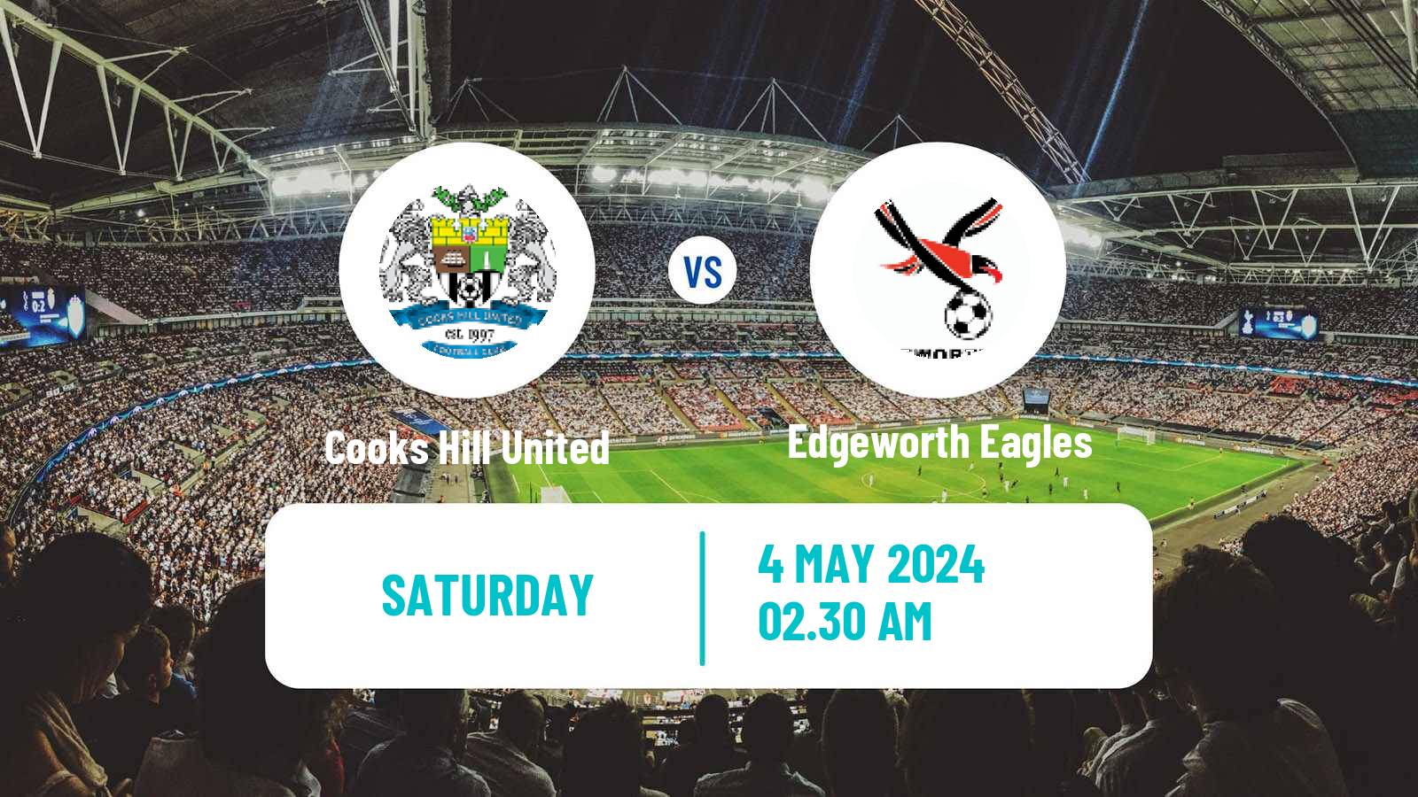 Soccer Australian NPL Northern NSW Cooks Hill United - Edgeworth Eagles