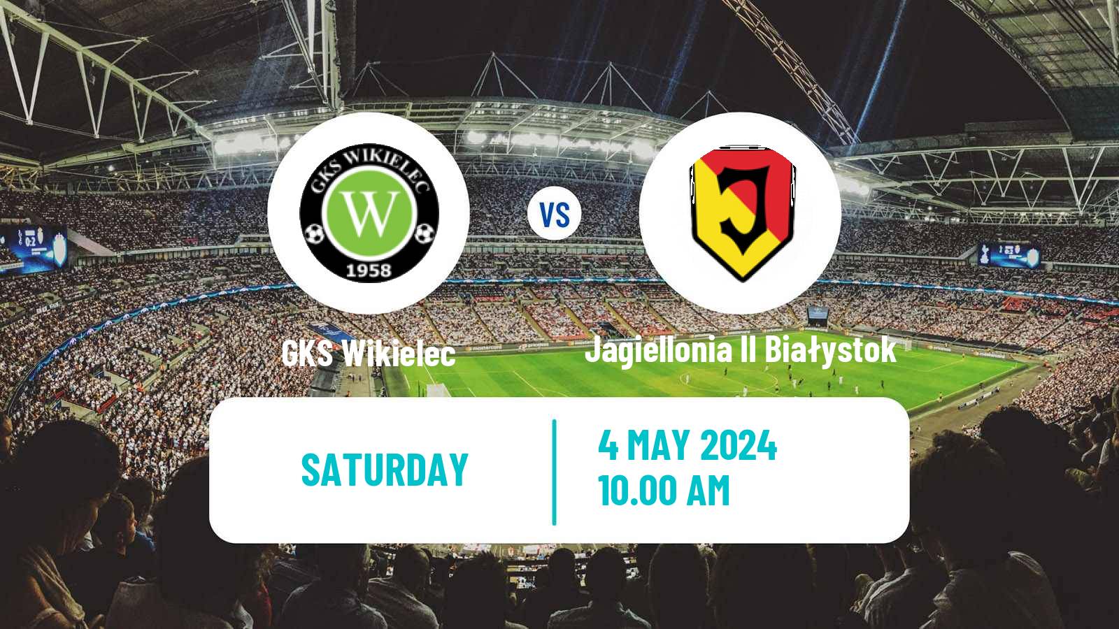 Soccer Polish Division 3 - Group I Wikielec - Jagiellonia II Białystok