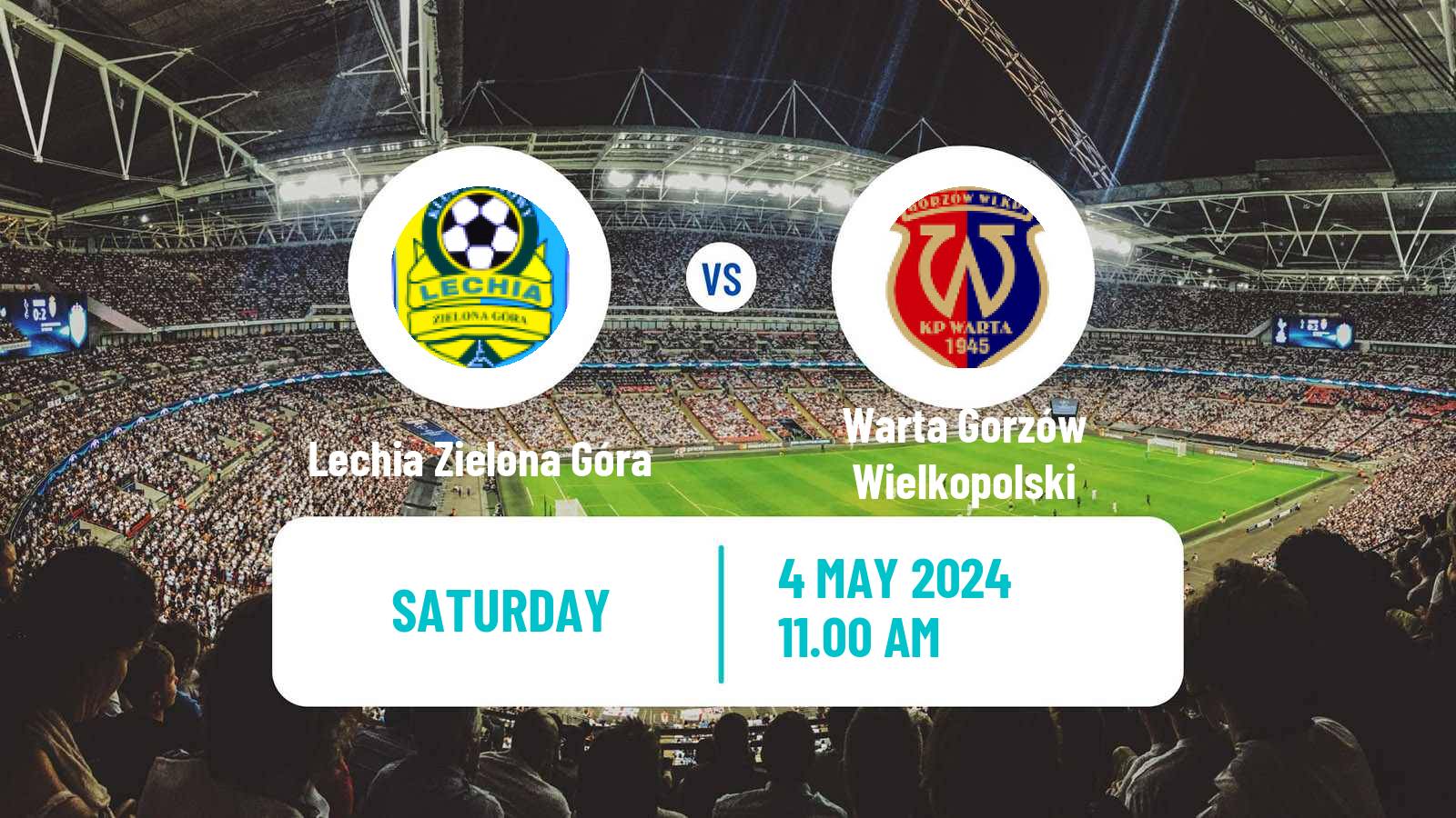 Soccer Polish Division 3 - Group III Lechia Zielona Góra - Warta Gorzów Wielkopolski