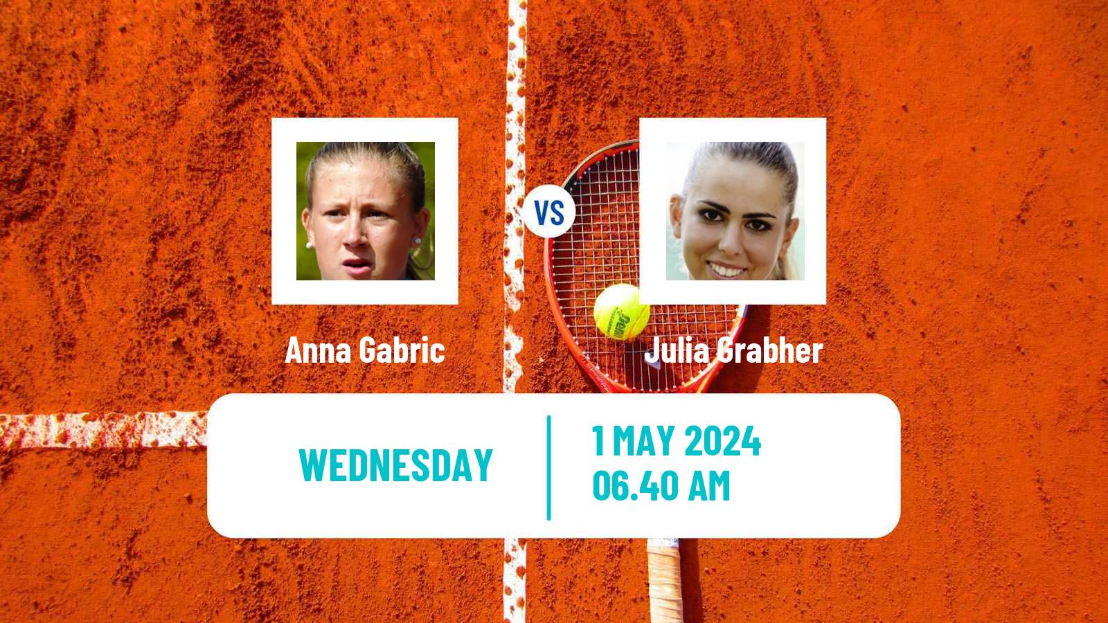 Tennis ITF W100 Wiesbaden Women Anna Gabric - Julia Grabher