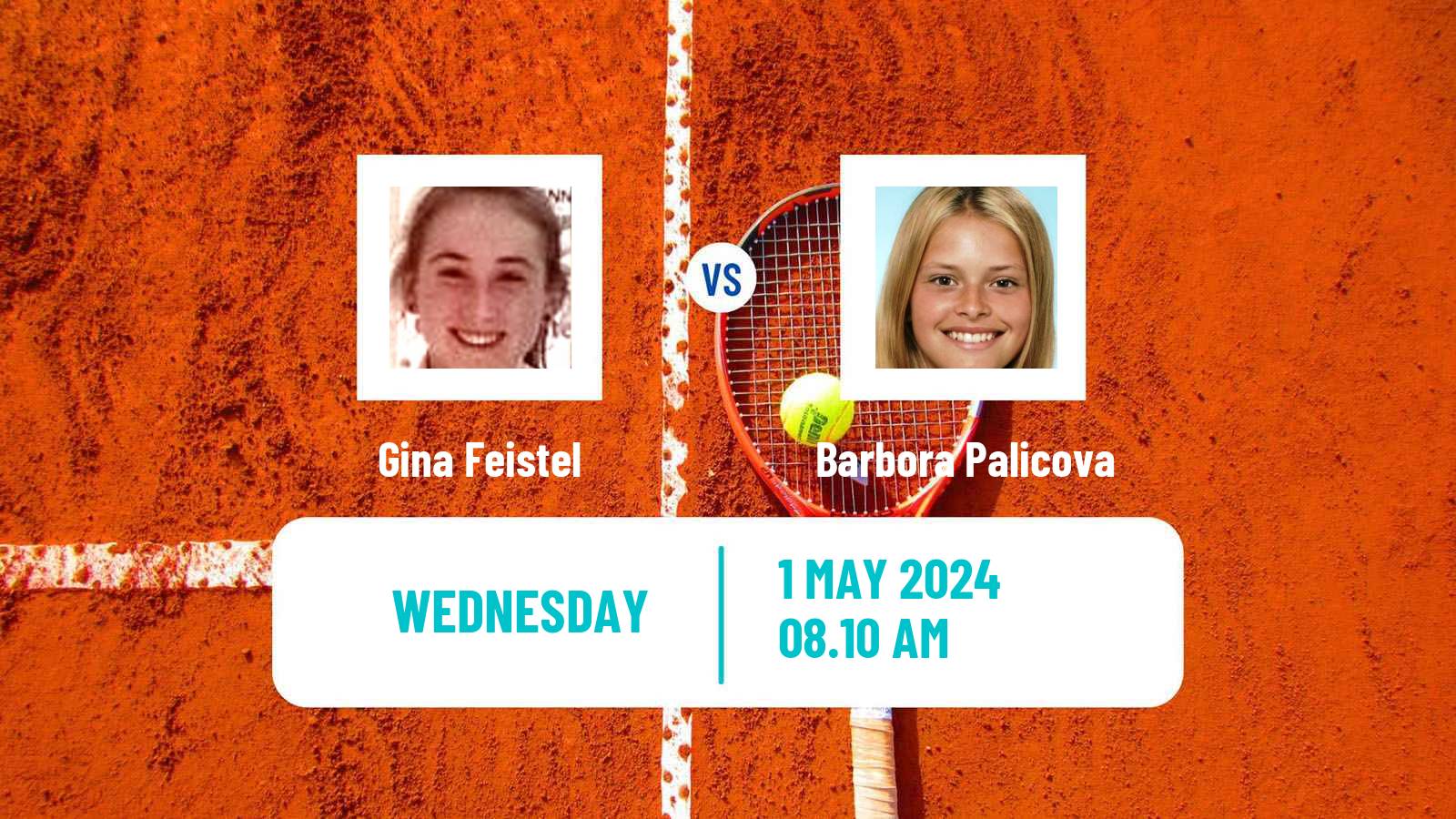 Tennis ITF W100 Wiesbaden Women Gina Feistel - Barbora Palicova