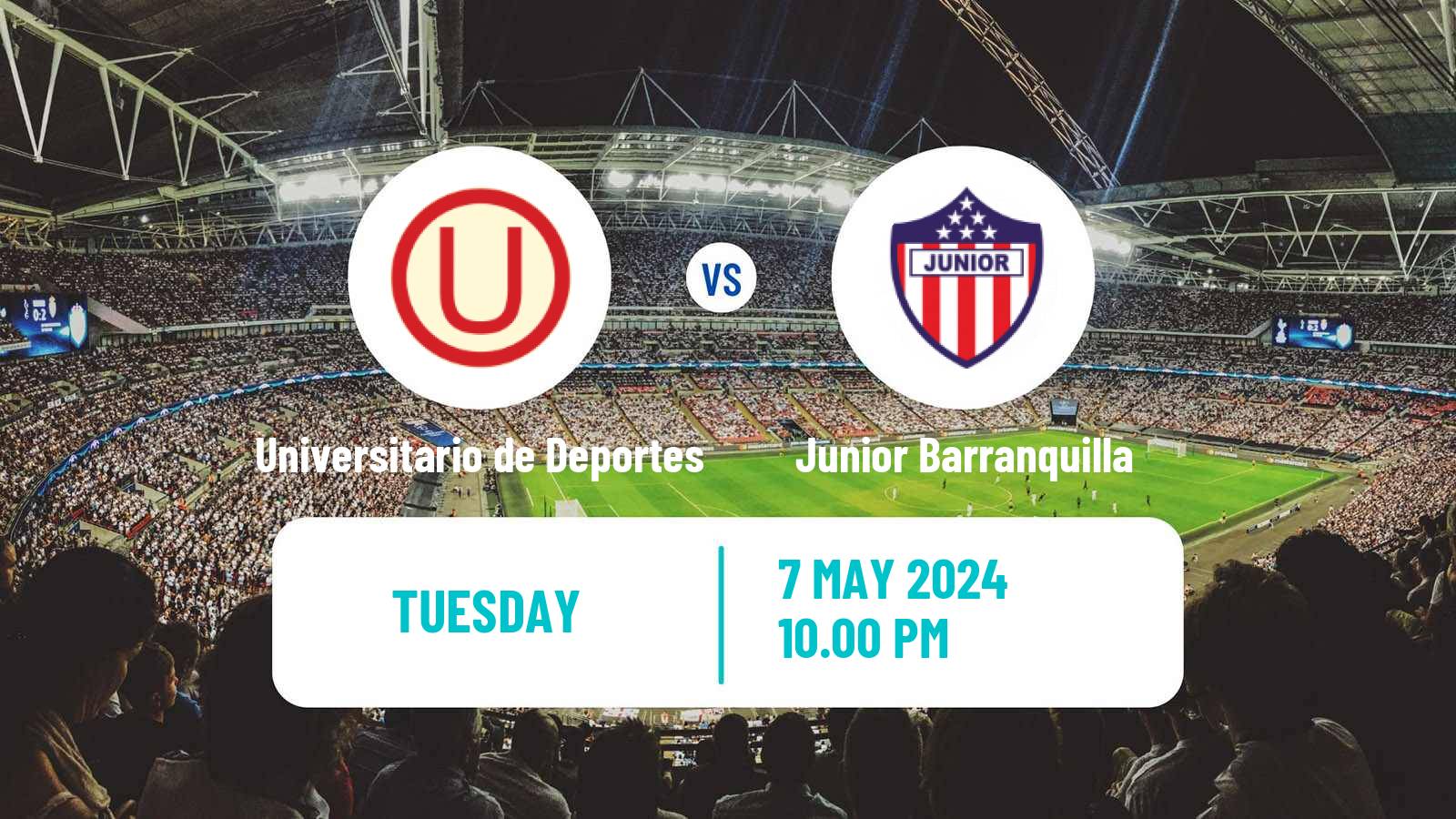 Soccer Copa Libertadores Universitario de Deportes - Junior Barranquilla