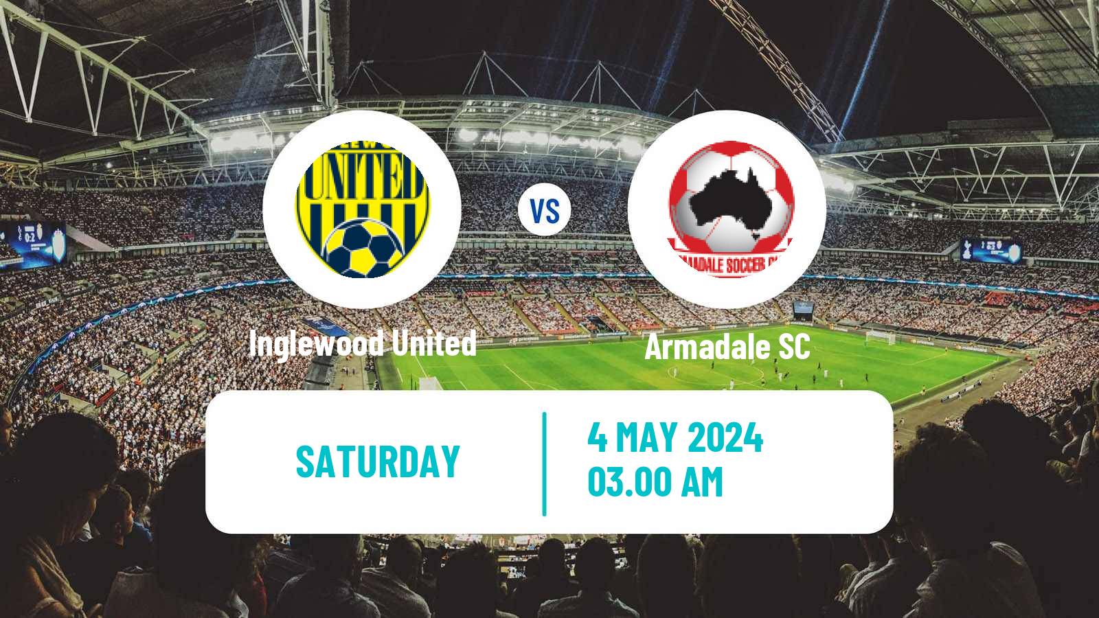 Soccer Australian NPL Western Australia Inglewood United - Armadale