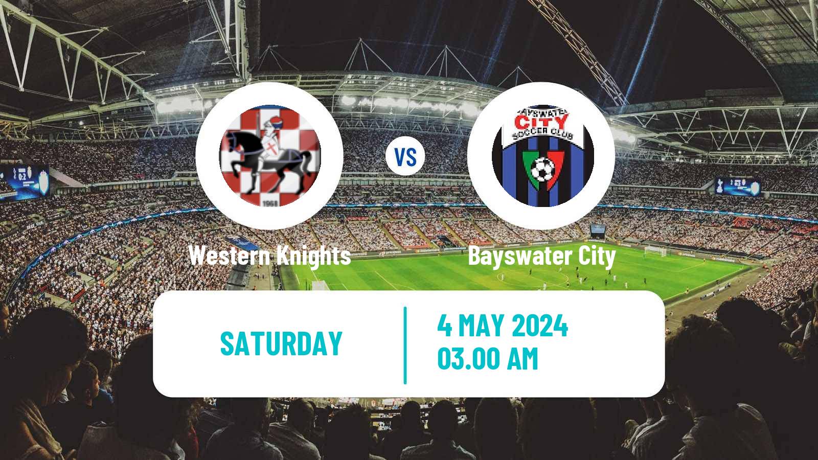 Soccer Australian NPL Western Australia Western Knights - Bayswater City