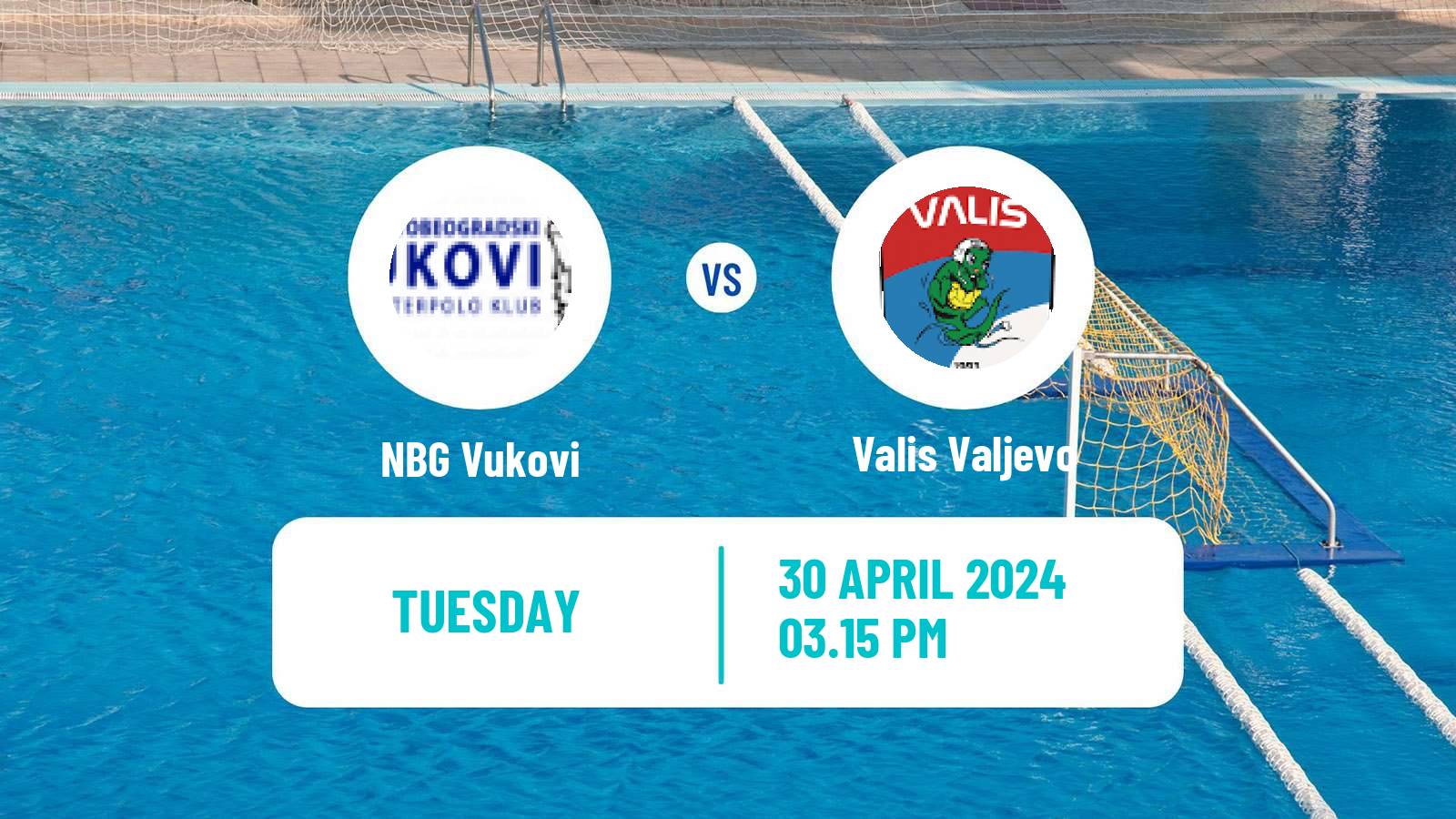 Water polo Serbian Super Liga Water Polo Vukovi - Valis Valjevo