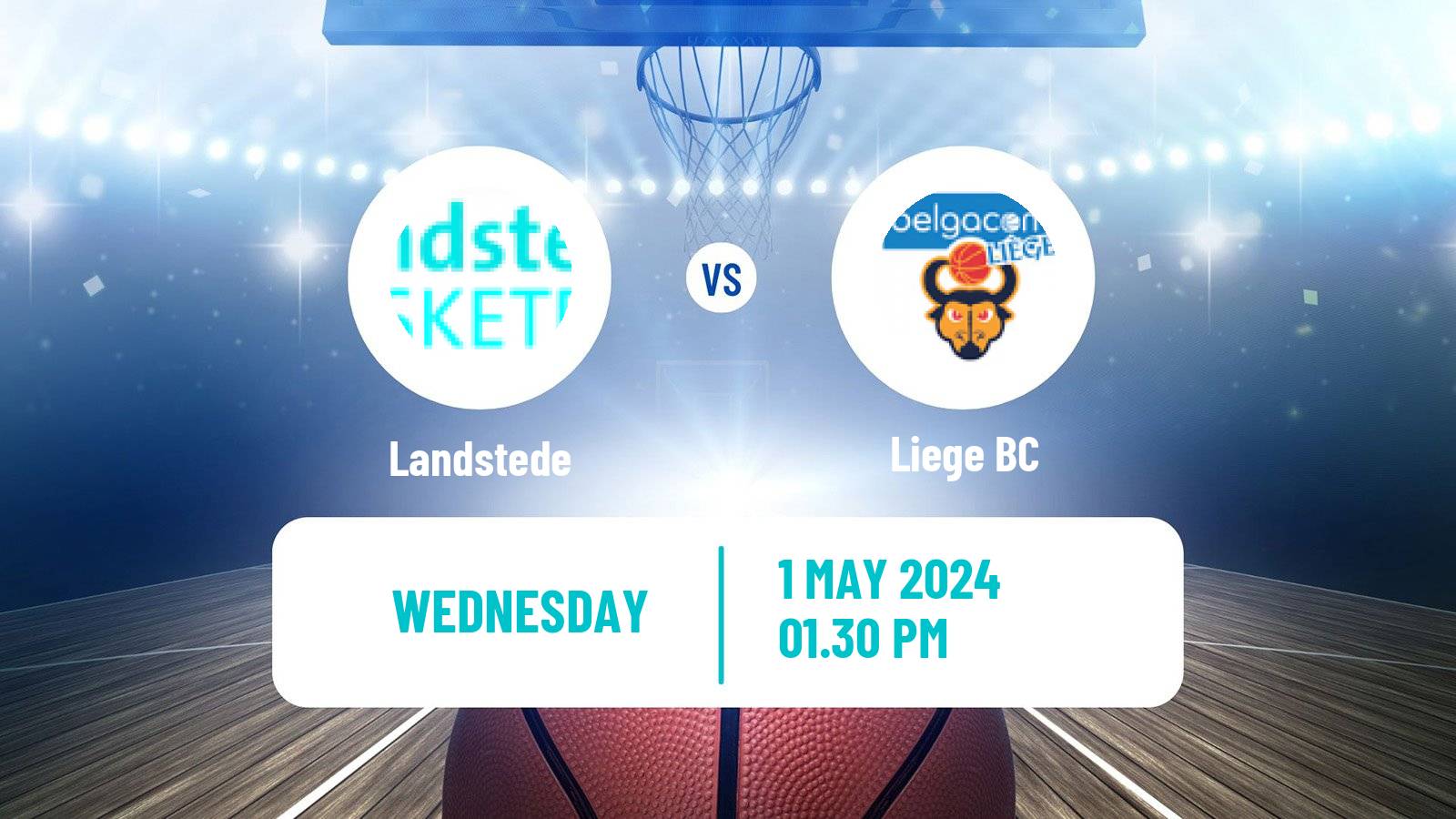 Basketball Dutch DBL Landstede - Liege