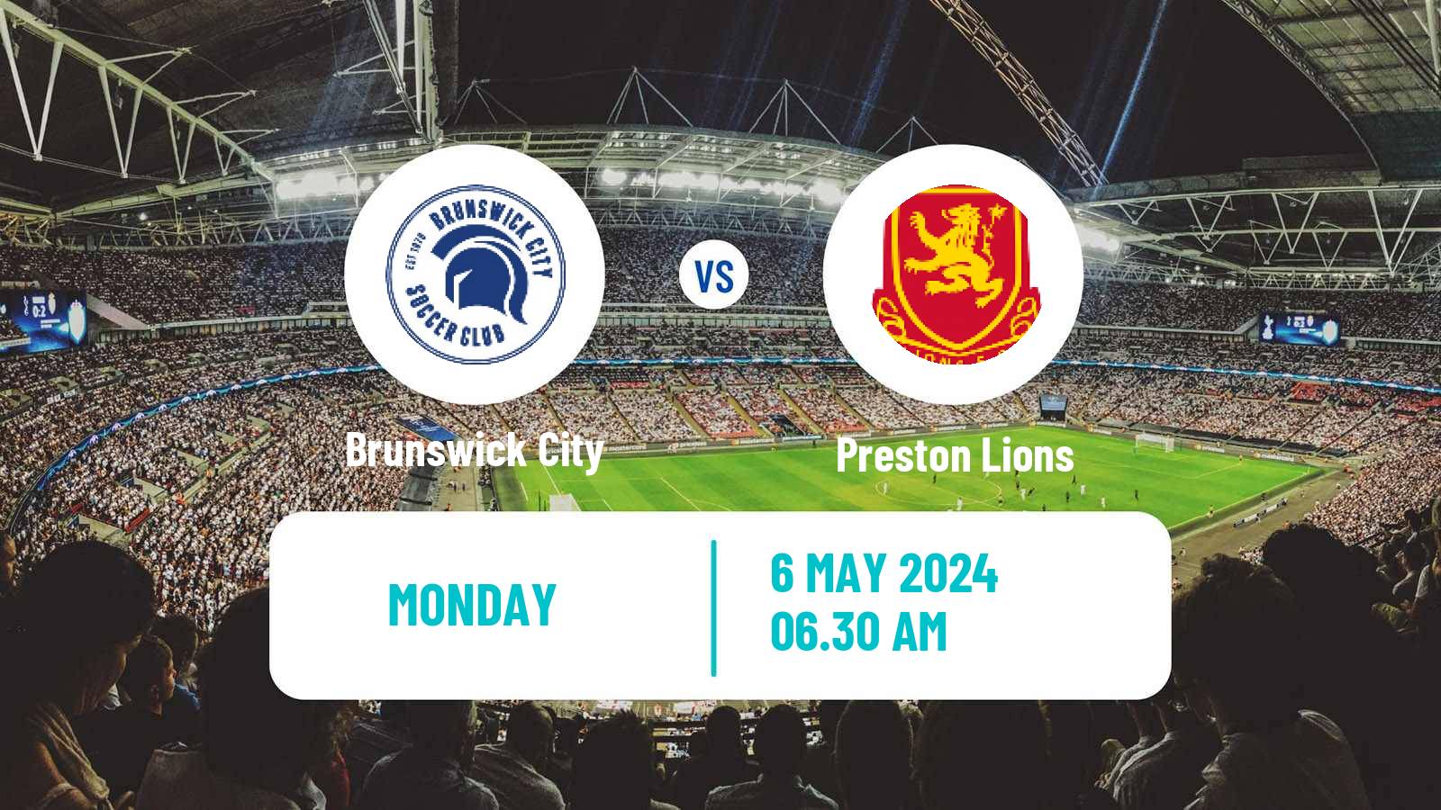 Soccer Australian Victoria Premier League Brunswick City - Preston Lions