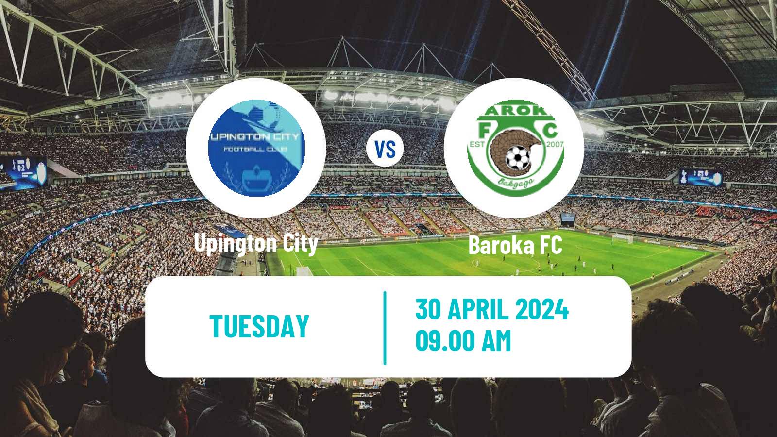 Soccer South African First Division Upington City - Baroka