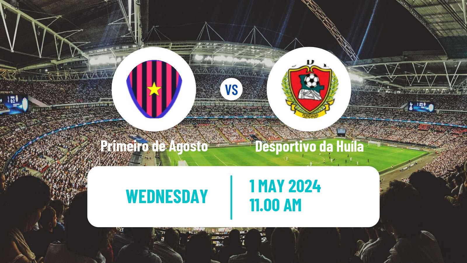 Soccer Angolan Girabola Primeiro de Agosto - Desportivo da Huíla