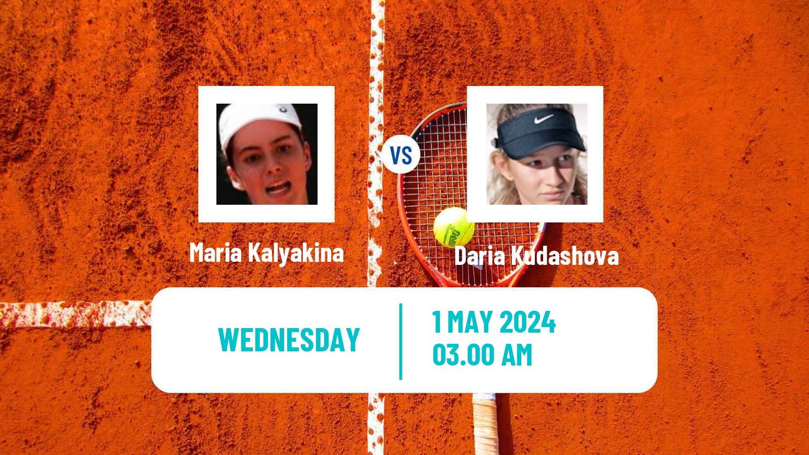 Tennis ITF W50 Lopota 2 Women Maria Kalyakina - Daria Kudashova