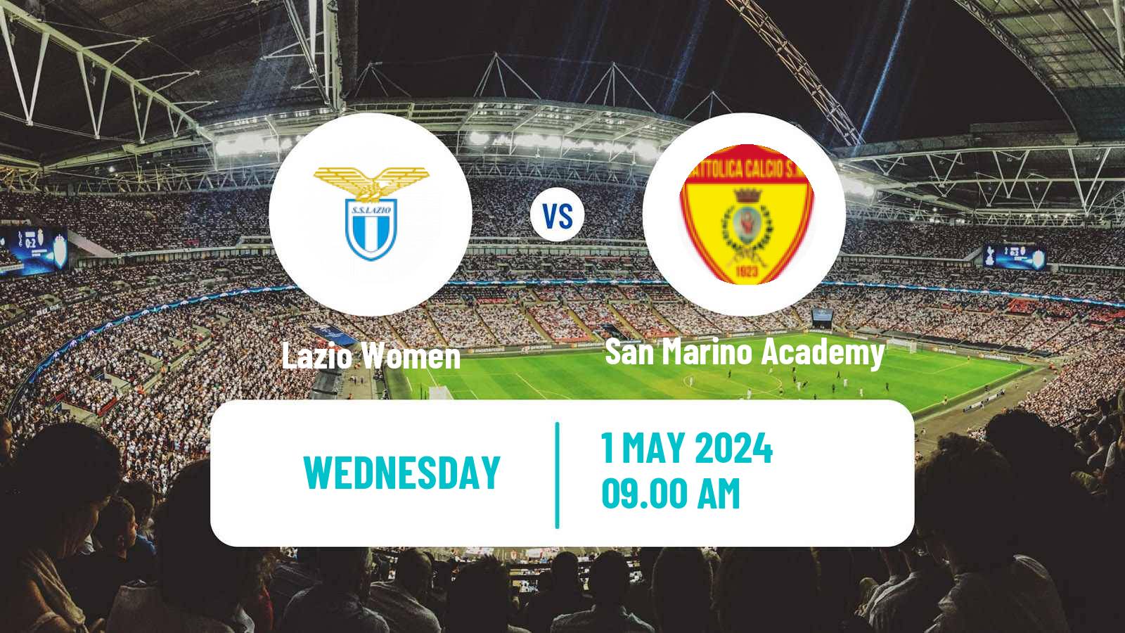 Soccer Italian Serie B Women Lazio - San Marino Academy