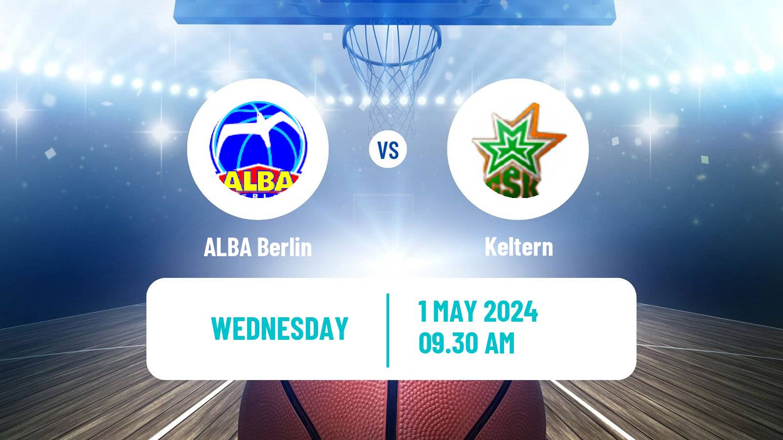 Basketball German DBBL ALBA Berlin - Keltern