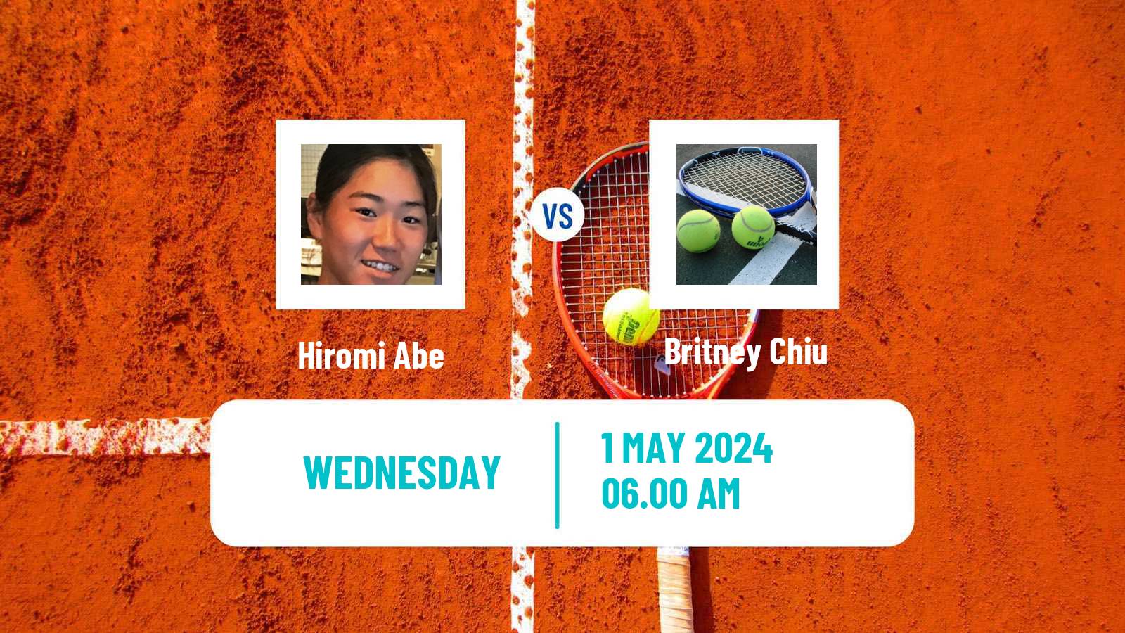 Tennis ITF W15 Monastir 16 Women Hiromi Abe - Britney Chiu