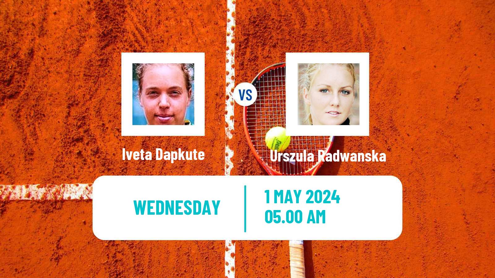 Tennis ITF W50 Lopota 2 Women Iveta Dapkute - Urszula Radwanska