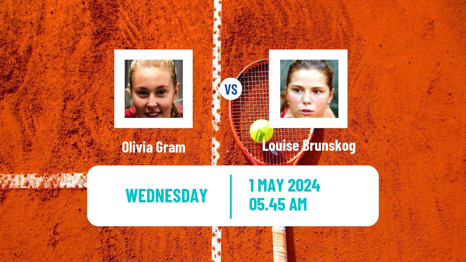 Tennis ITF W15 Varberg Women Olivia Gram - Louise Brunskog