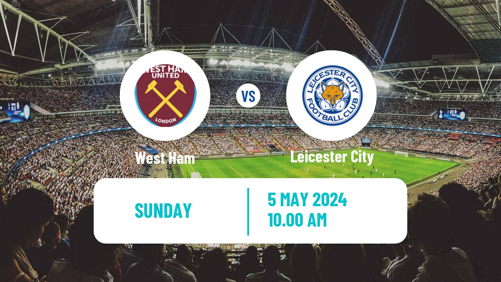 Soccer English WSL West Ham - Leicester City