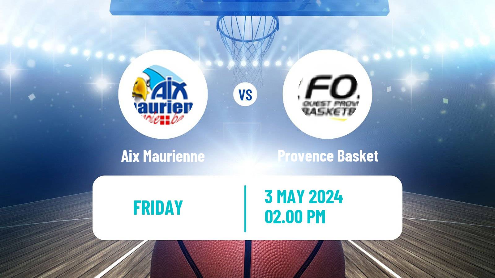 Basketball French LNB Pro B Aix Maurienne - Provence Basket