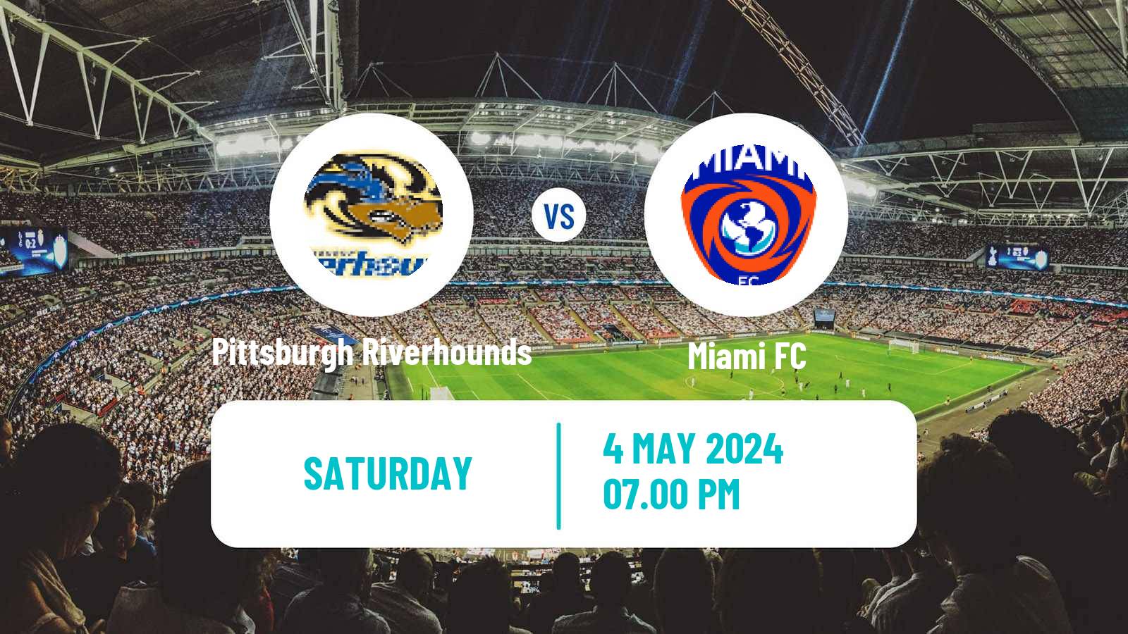 Soccer USL Championship Pittsburgh Riverhounds - Miami