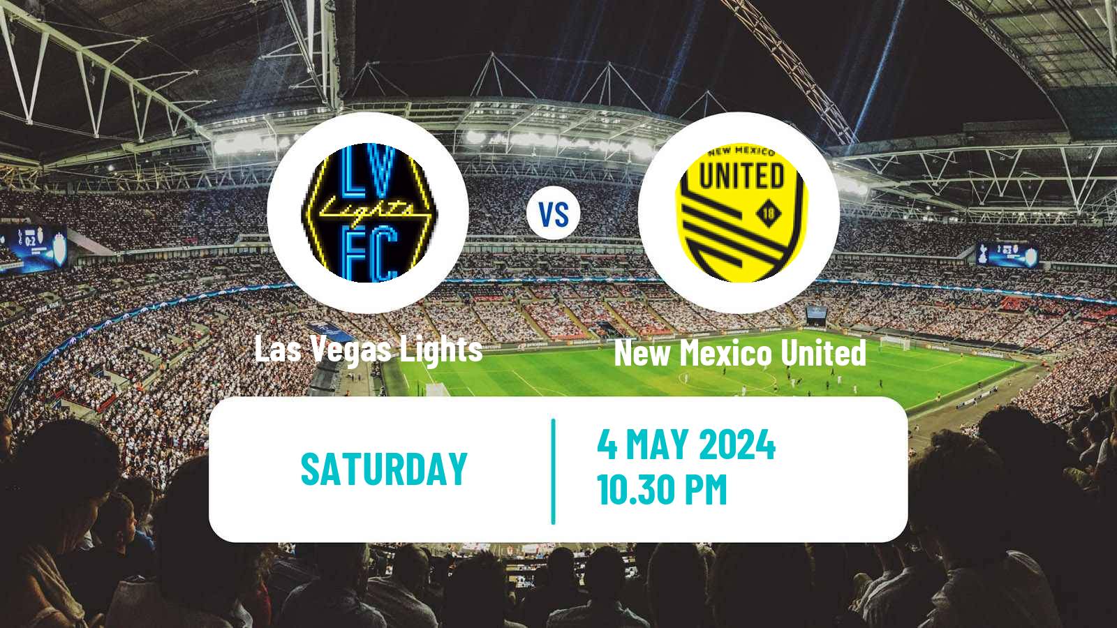 Soccer USL Championship Las Vegas Lights - New Mexico United