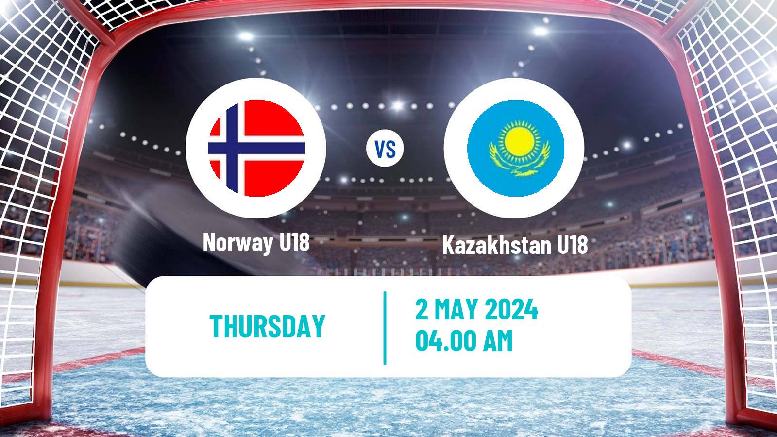 Hockey IIHF World U18 Championship Norway U18 - Kazakhstan U18