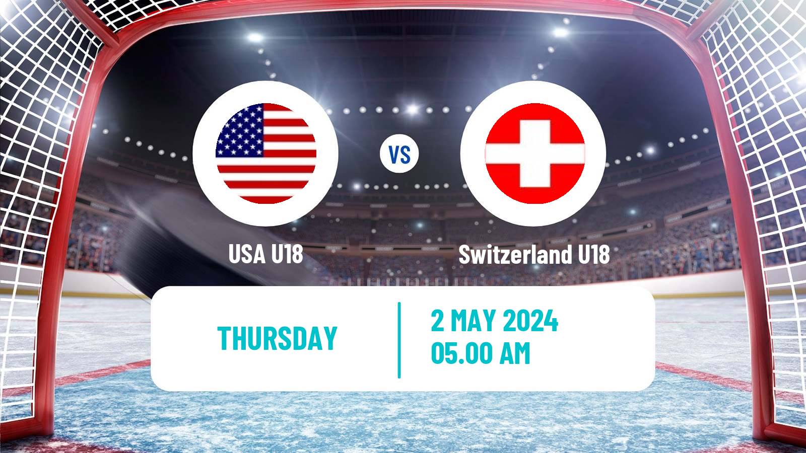 Hockey IIHF World U18 Championship USA U18 - Switzerland U18