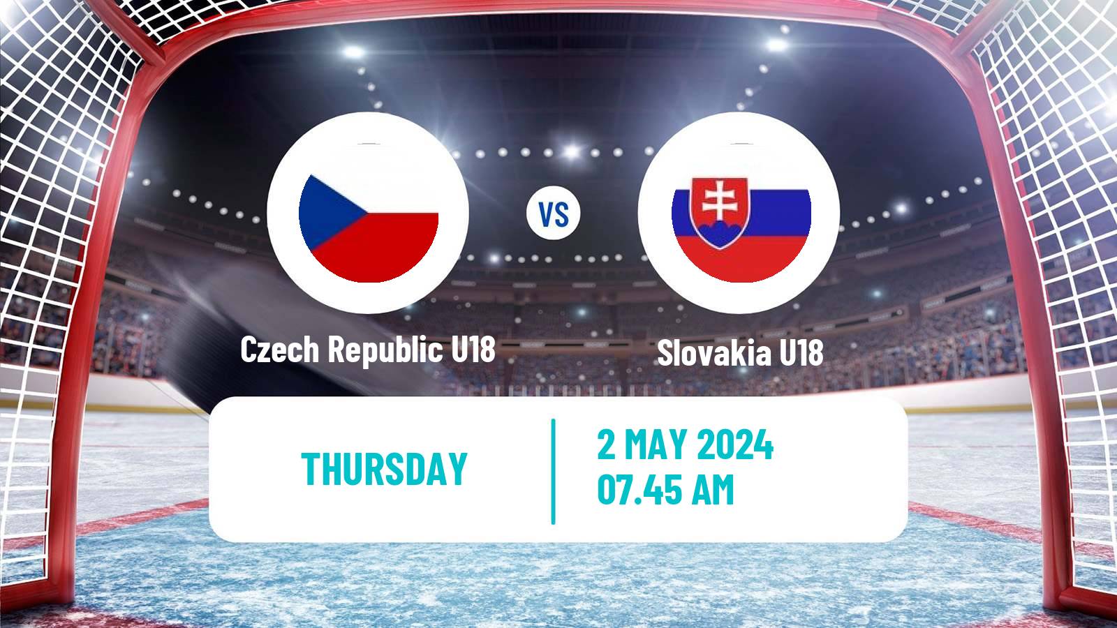 Hockey IIHF World U18 Championship Czech Republic U18 - Slovakia U18