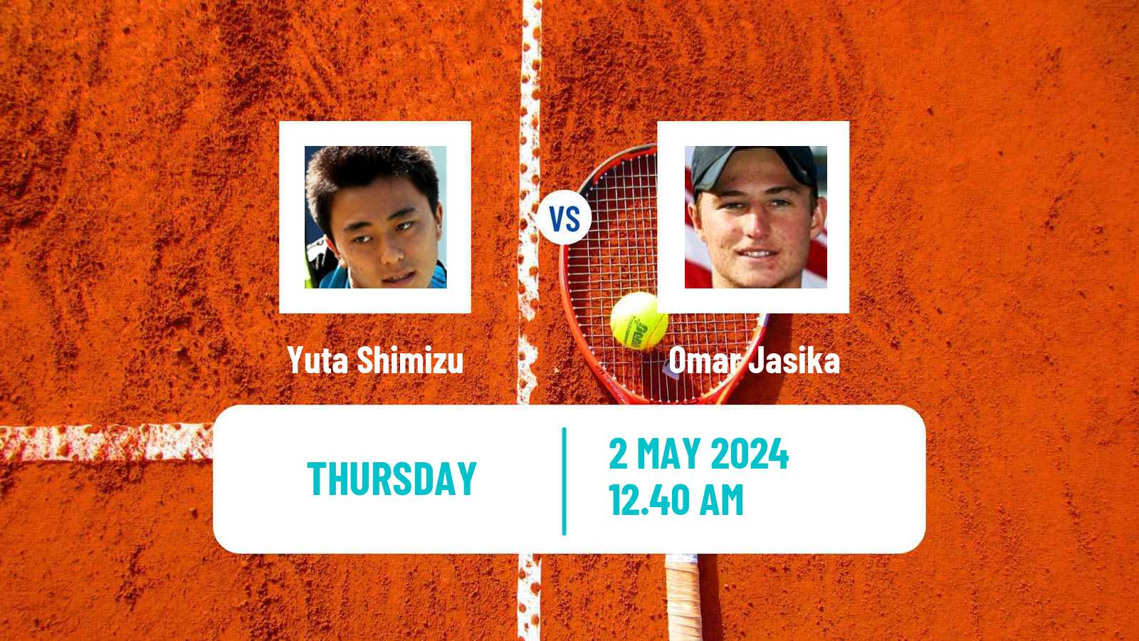 Tennis Guangzhou Challenger Men Yuta Shimizu - Omar Jasika