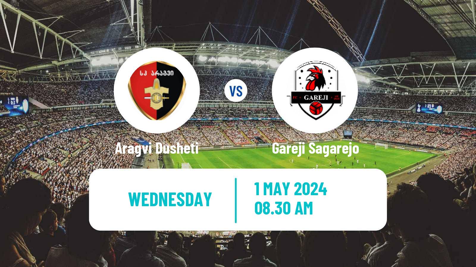 Soccer Georgian Erovnuli Liga 2 Aragvi Dusheti - Gareji Sagarejo
