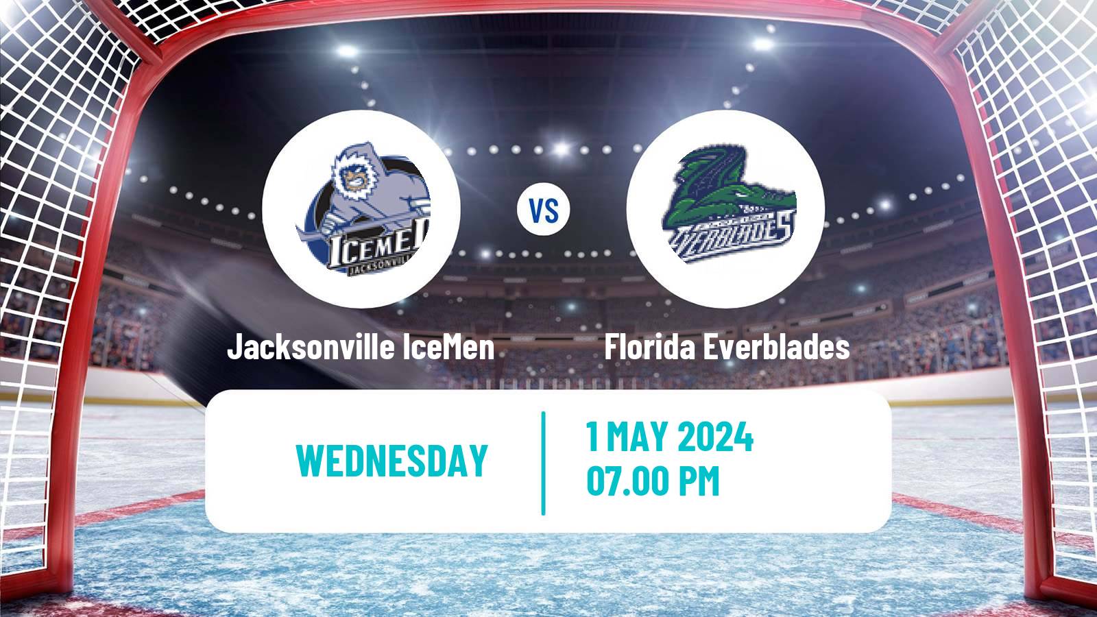 Hockey ECHL Jacksonville IceMen - Florida Everblades