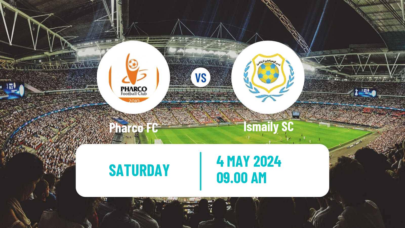 Soccer Egyptian Premier League Pharco - Ismaily