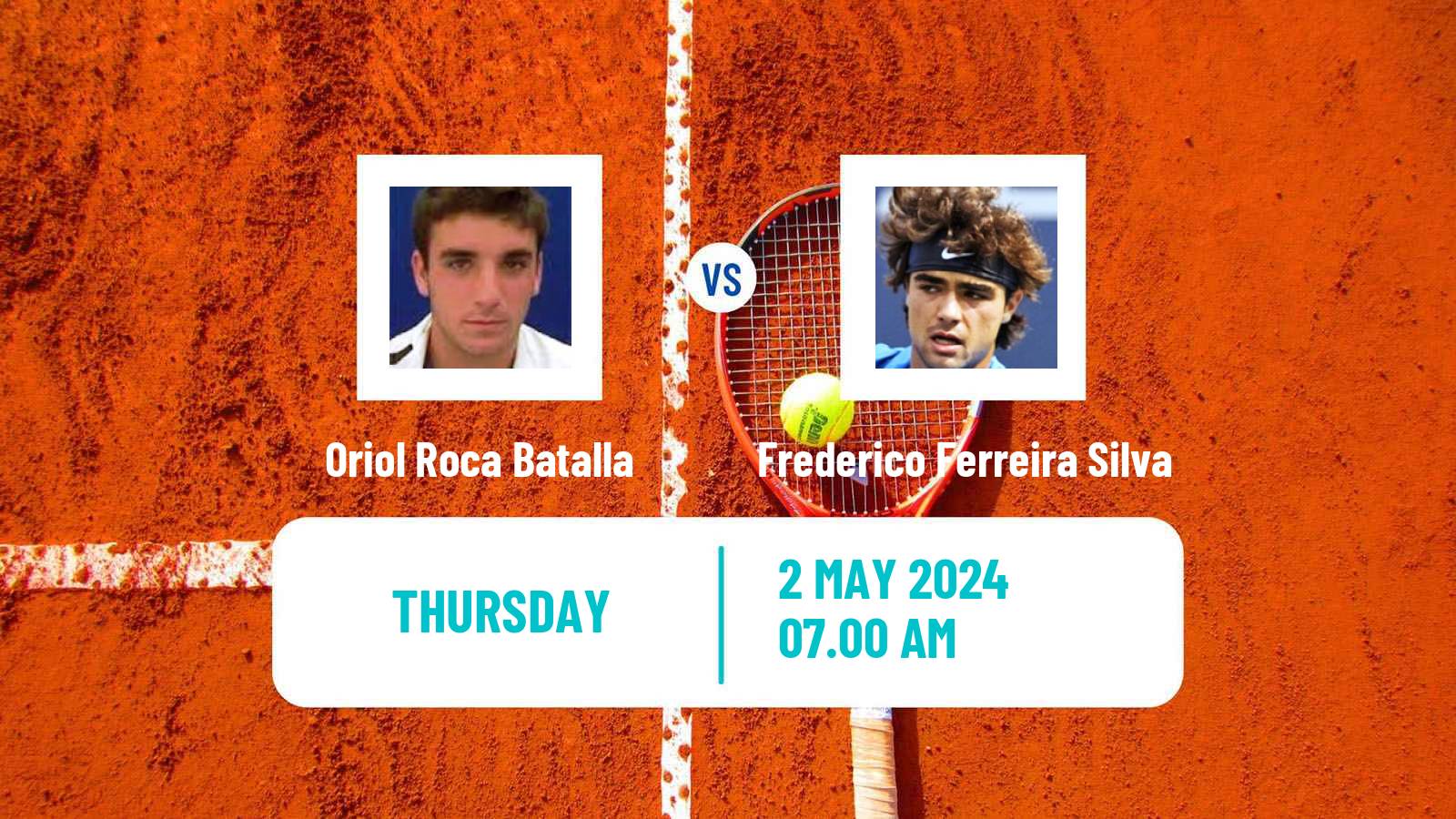 Tennis ITF M25 Sabadell Men Oriol Roca Batalla - Frederico Ferreira Silva