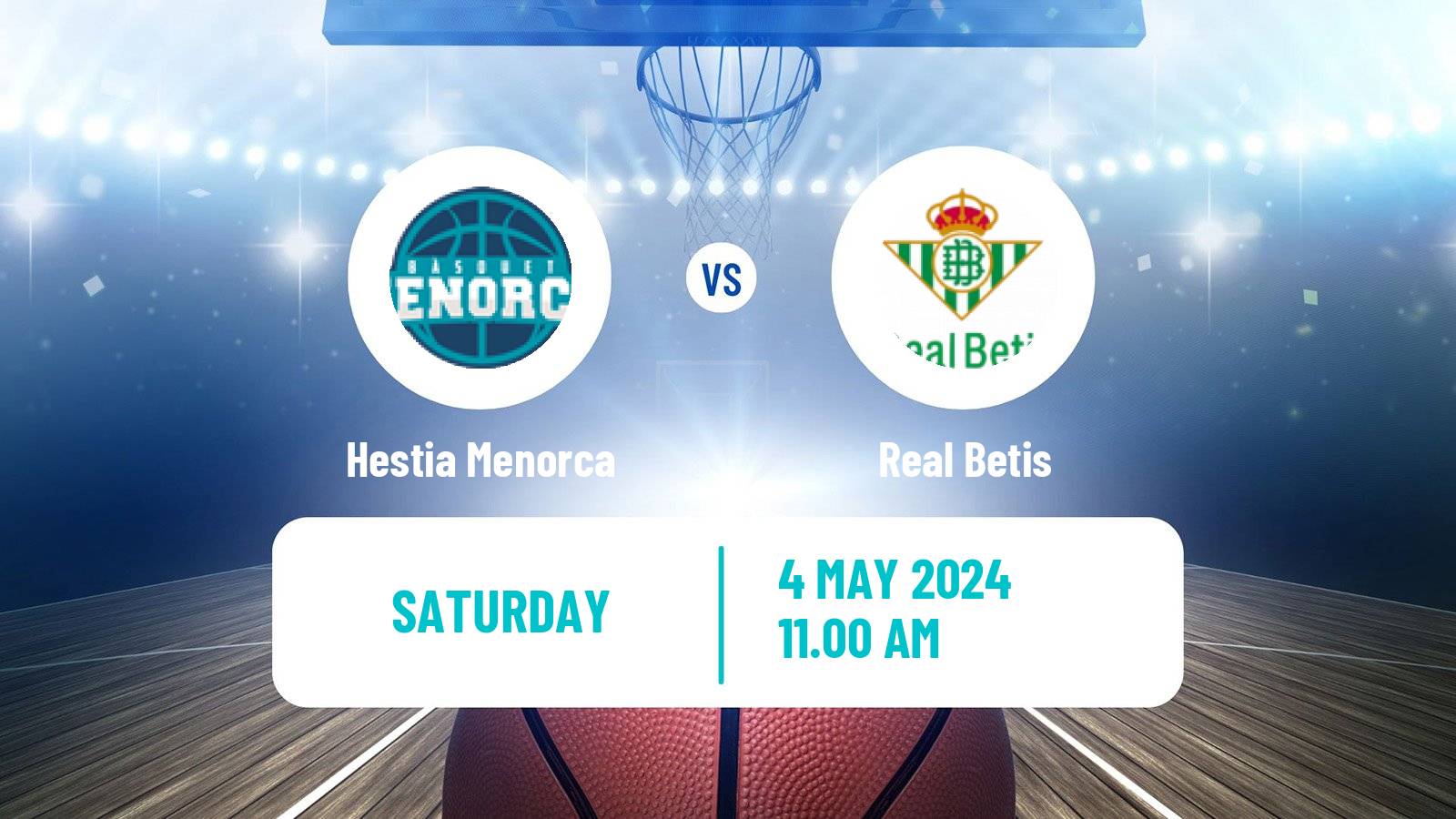 Basketball Spanish LEB Oro Hestia Menorca - Real Betis