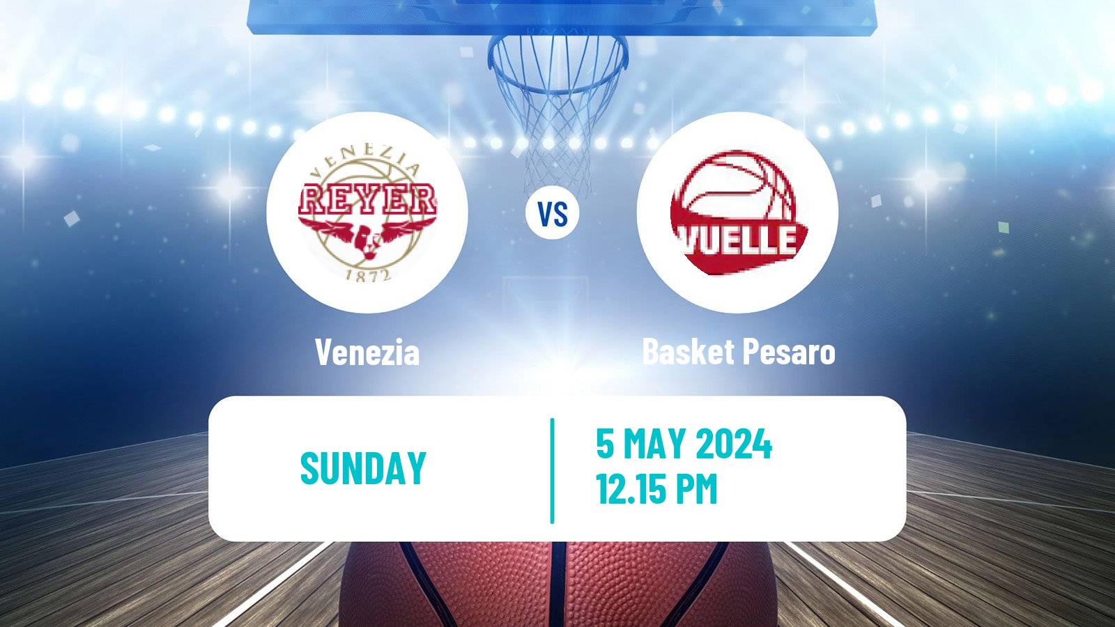 Basketball Italian Lega A Basketball Venezia - Basket Pesaro
